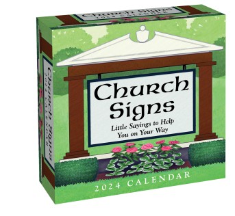 Church Signs 2024 Day-to-Day Calendar