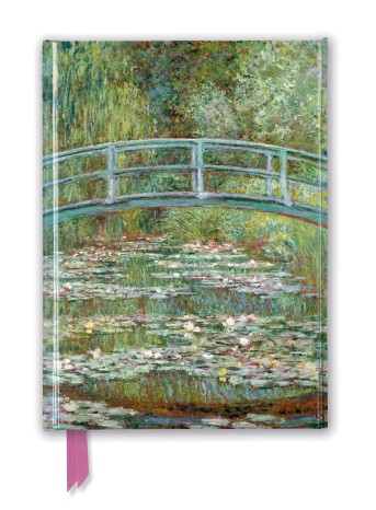 Claude Monet: Bridge over a Pond of Water Lilies (Foiled Journal)