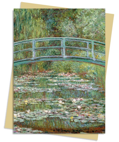 Claude Monet: Bridge over a Pond of Water Lilies Greeting Card Pack