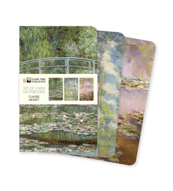 Claude Monet Set of 3 Mini Notebooks