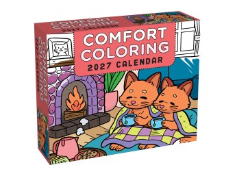 Comfort Coloring 2027 Day-to-Day Calendar