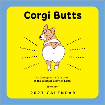 Corgi Butts 2023 Wall Calendar