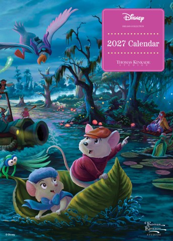 Disney Dreams by Thomas Kinkade Studios 2027 Monthly/Weekly Engagement Calendar