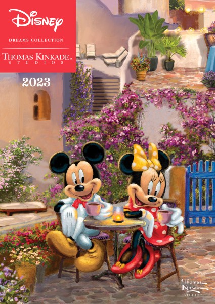 Disney Dreams Collection by Thomas Kinkade Studios: 12-Month 2023 Monthly/Weekly Engagement Calendar