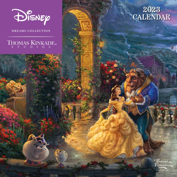 Disney Dreams Collection by Thomas Kinkade Studios: 2023 Mini Wall Calendar