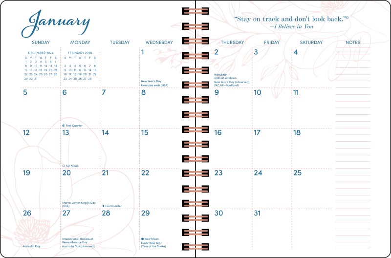 Dolly Parton A Year in Songs Deluxe Organizer 2025 Monthly/Weekly