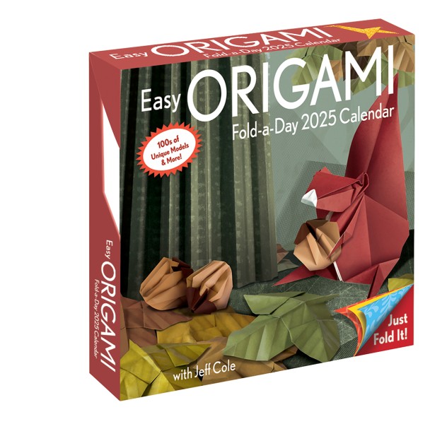Easy Origami 2025 FoldADay Calendar Flame Tree Publishing