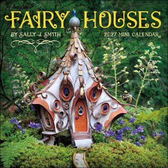 Fairy Houses 2027 Mini Wall Calendar