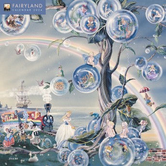 Fairyland by Jean & Ron Henry Wall Calendar 2024 (Art Calendar)