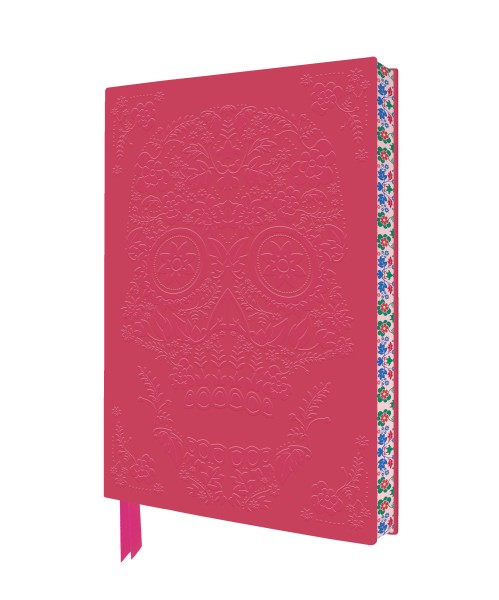 Flower Sugar Skull Artisan Art Notebook (Flame Tree Journals