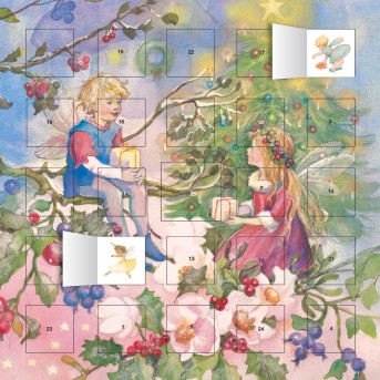 Forest Fairies Christmas Presents advent calendar (with stickers)