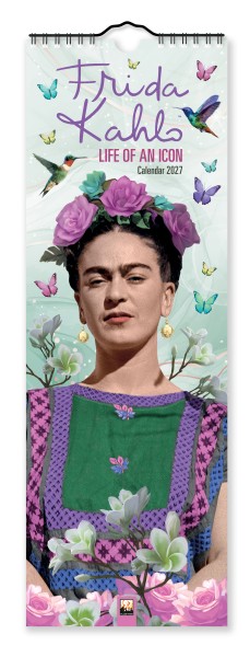 Frida Kahlo: Life of an Icon Slim Calendar 2027 (Art Calendar)