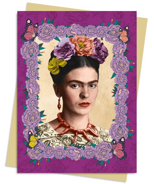 Frida Kahlo: Purple Greeting Card Pack