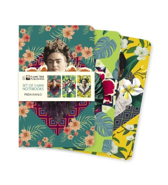 Frida Kahlo Set of 3 Mini Notebooks