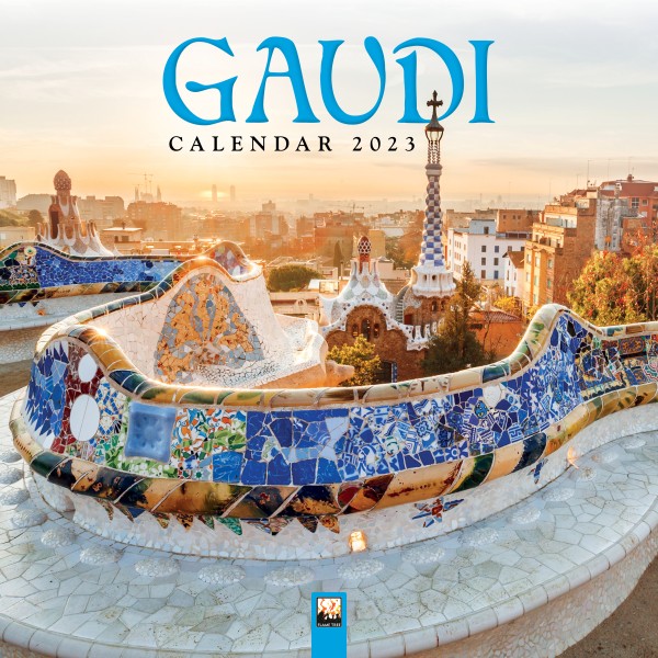 Gaudí Wall Calendar 2023 (Art Calendar)