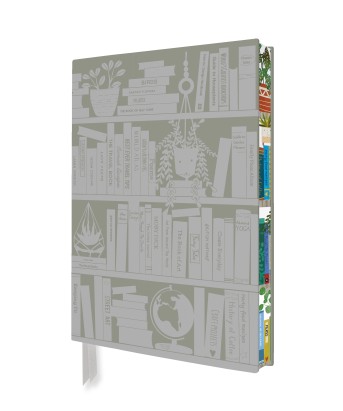 Georgia Breeze: Bookshelves Artisan Art Notebook (Flame Tree Journals)