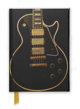 Gibson Les Paul Black Guitar (Foiled Journal)