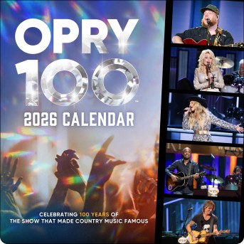 Grand Ole Opry 2026 Wall Calendar