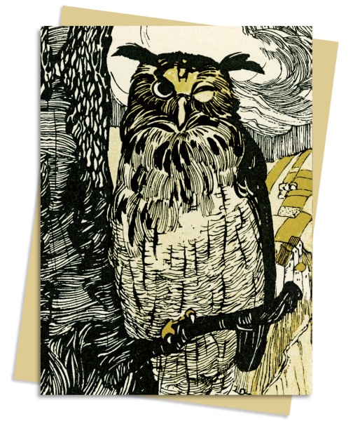 Grimm's Fairy Tales: Winking Owl Greeting Card Pack