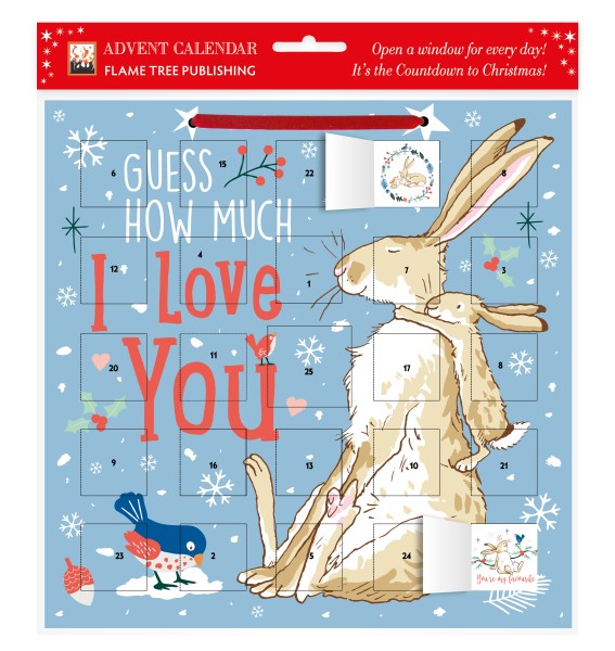 Guess How Much I Love You advent calendar (with stickers)