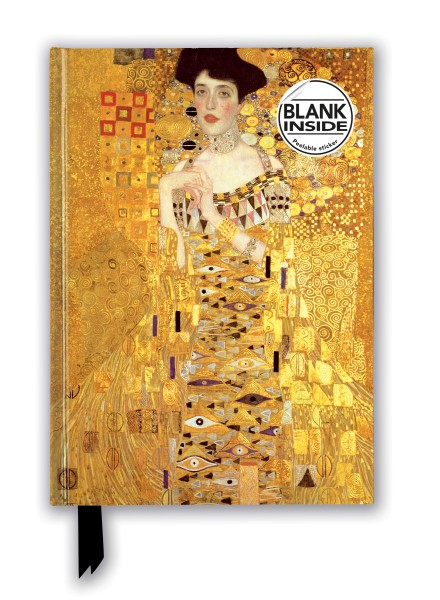 Bullet Journal Caderno  A Dama Dourada de Gustav Klimt