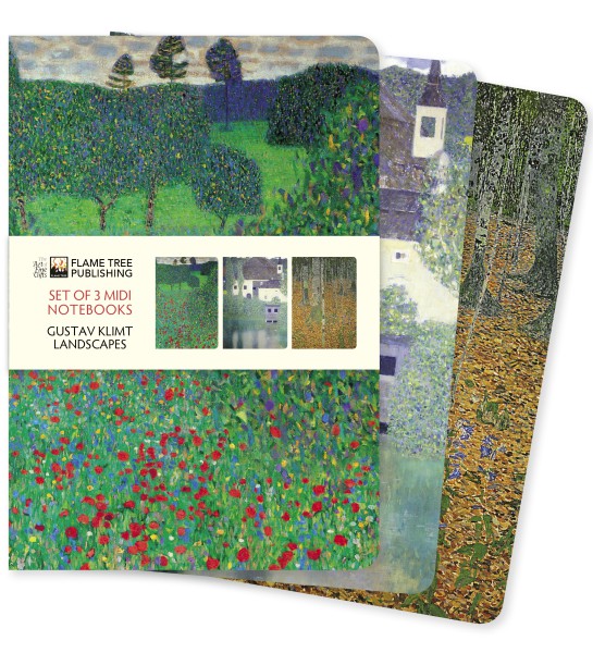 Gustav Klimt: Landscapes Midi Notebook Collection