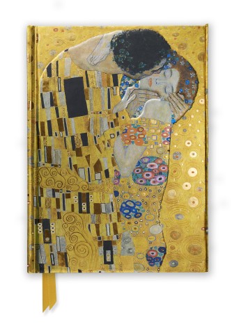 Gustav Klimt: The Kiss (Foiled Journal)