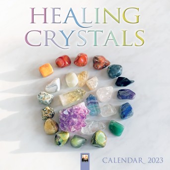 Healing Crystals Wall Calendar 2023 (Art Calendar)