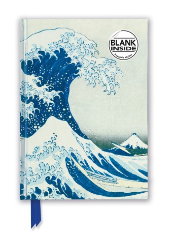 Hokusai: The Great Wave (Foiled Blank Journal)