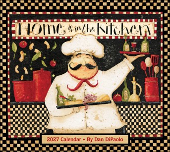 Home is in the Kitchen 2027 Deluxe Wall Calendar