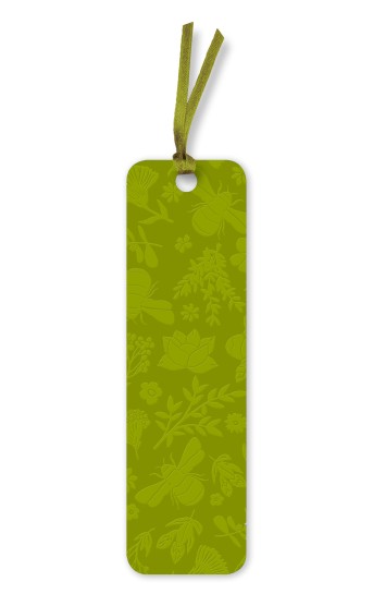 Jade Mosinski: Garden Bees Artisan Art Vegan Leather Bookmarks (pack of 10)