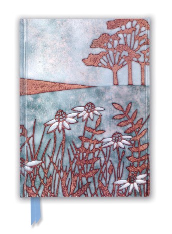 Janine Partington: Copper Foil Meadow Scene (Foiled Journal)