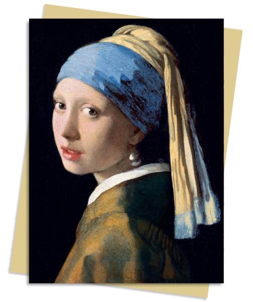 Johannes Vermeer: Girl With a Pearl Earring Greeting Card Pack
