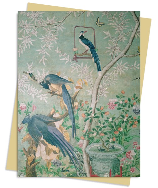 John James Audubon: ‘A Pair of Magpies’ from The Birds of America Greeting Card Pack