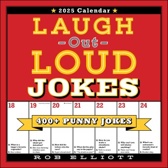 Laugh-Out-Loud Jokes 2025 Wall Calendar