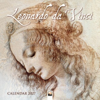 Leonardo da Vinci Wall Calendar 2027 (Art Calendar)