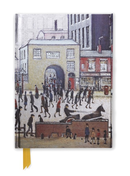 L.S. Lowry: Coming from the Mill (Foiled Journal)