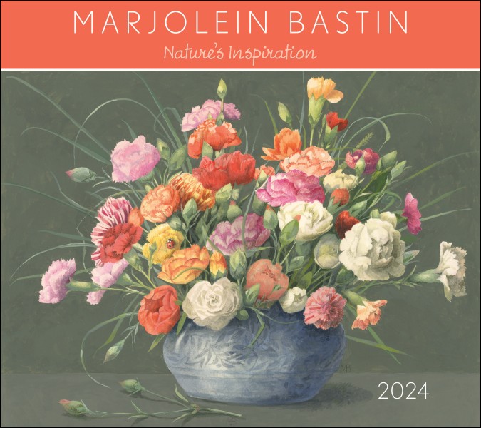 Marjolein Bastin Nature's Inspiration 2024 Deluxe Wall Calendar with Print