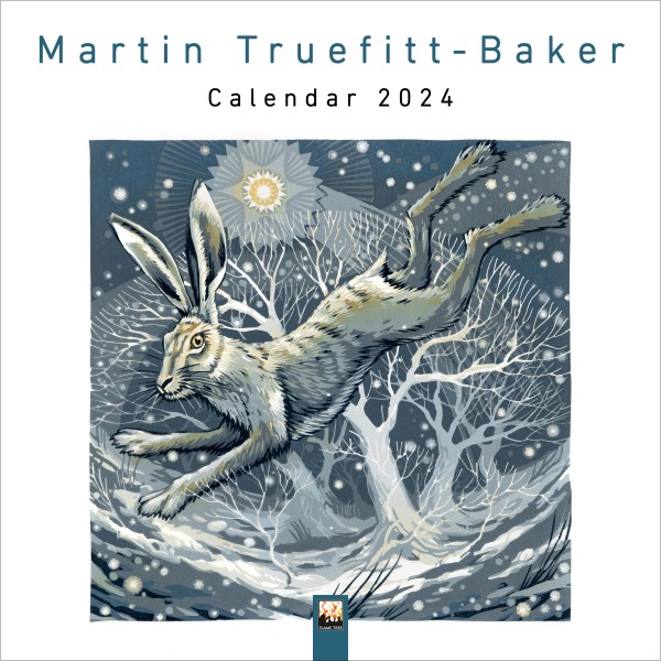 Martin Truefitt Baker Wall Calendar 2024 Art Calendar Flame Tree Publishing