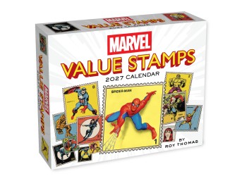 Marvel Value Stamps 2027 Day-to-Day Calendar