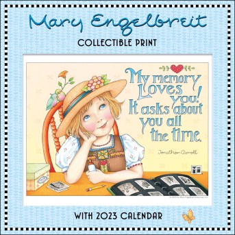 Mary Engelbreit's 2023 Collectible Print with Wall Calendar
