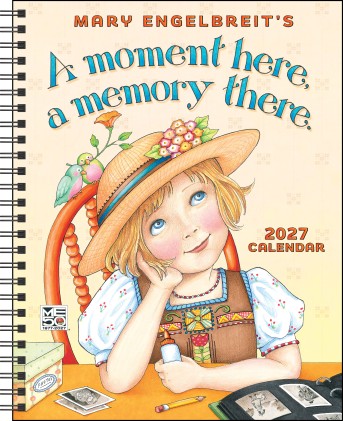 Mary Engelbreit's A Moment Here, A Memory There 2027 Monthly/Weekly Planner