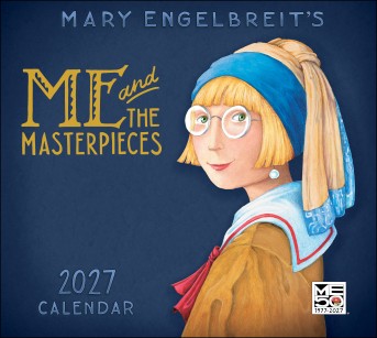 Mary Engelbreit's ME and the Masterpieces 2027 Deluxe Wall Calendar