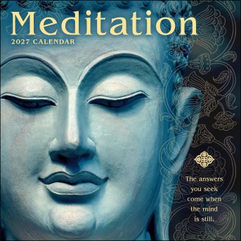 Meditation 2027 Wall Calendar