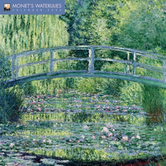 Monet's Waterlilies Wall Calendar 2024 (Art Calendar)