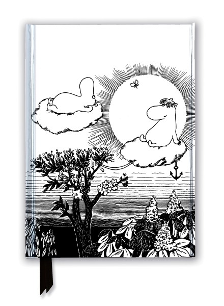 Moomin and Snorkmaiden from Finn Family Moomintroll (Foiled Journal)