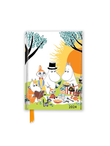 Moomin: Picnic 2024 Luxury Pocket Diary - Week to View