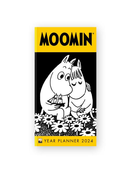 Moomin: Snorkmaiden Goes Rococo 2024 Year Planner - Month to View