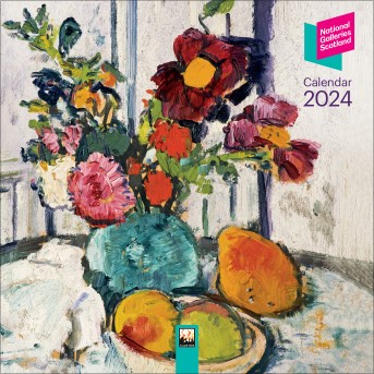 National Galleries Scotland: Floral Mini Wall Calendar 2024 (Art Calendar)