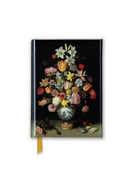 National Gallery – Bosschaert: A Still Life of Flowers (Foiled Pocket Journal)